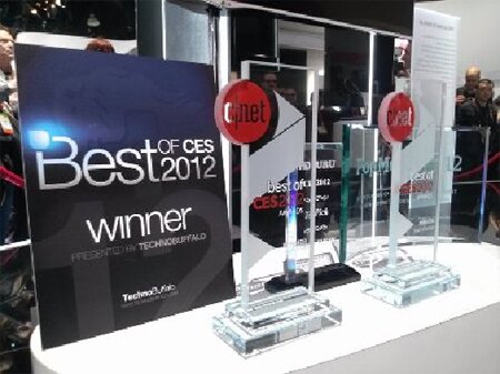 LG получила девять наград на выставке CES-2012