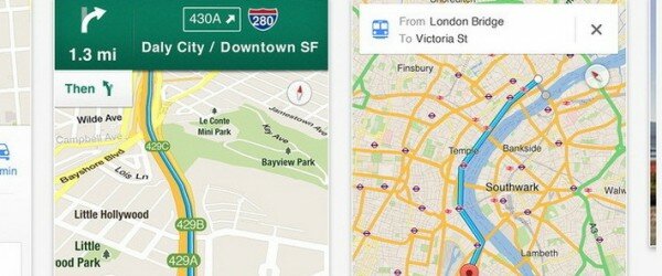 Картографический сервис Google для iOS
