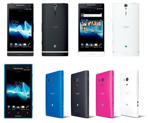 На выставке CES 2012 были представлены четыре новых смартфона Xperia