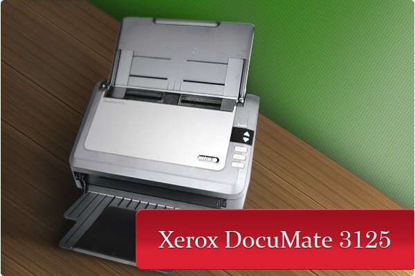 Xerox объявляет о запуске нового сканера Xerox DocuMate 3125
