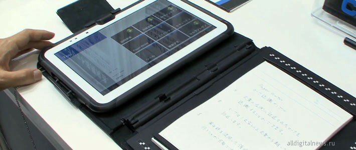 Casio назвала цену на гибрид планшета и сканера Paper Writer
