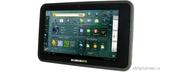 GlobusGPS анонсирует 7 дюймовый GPS навигатор-планшет GL-700 Android