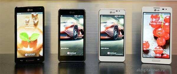 LTE-смартфоны Optimus F5 и F7